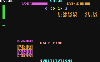 Cup Football Title Screen